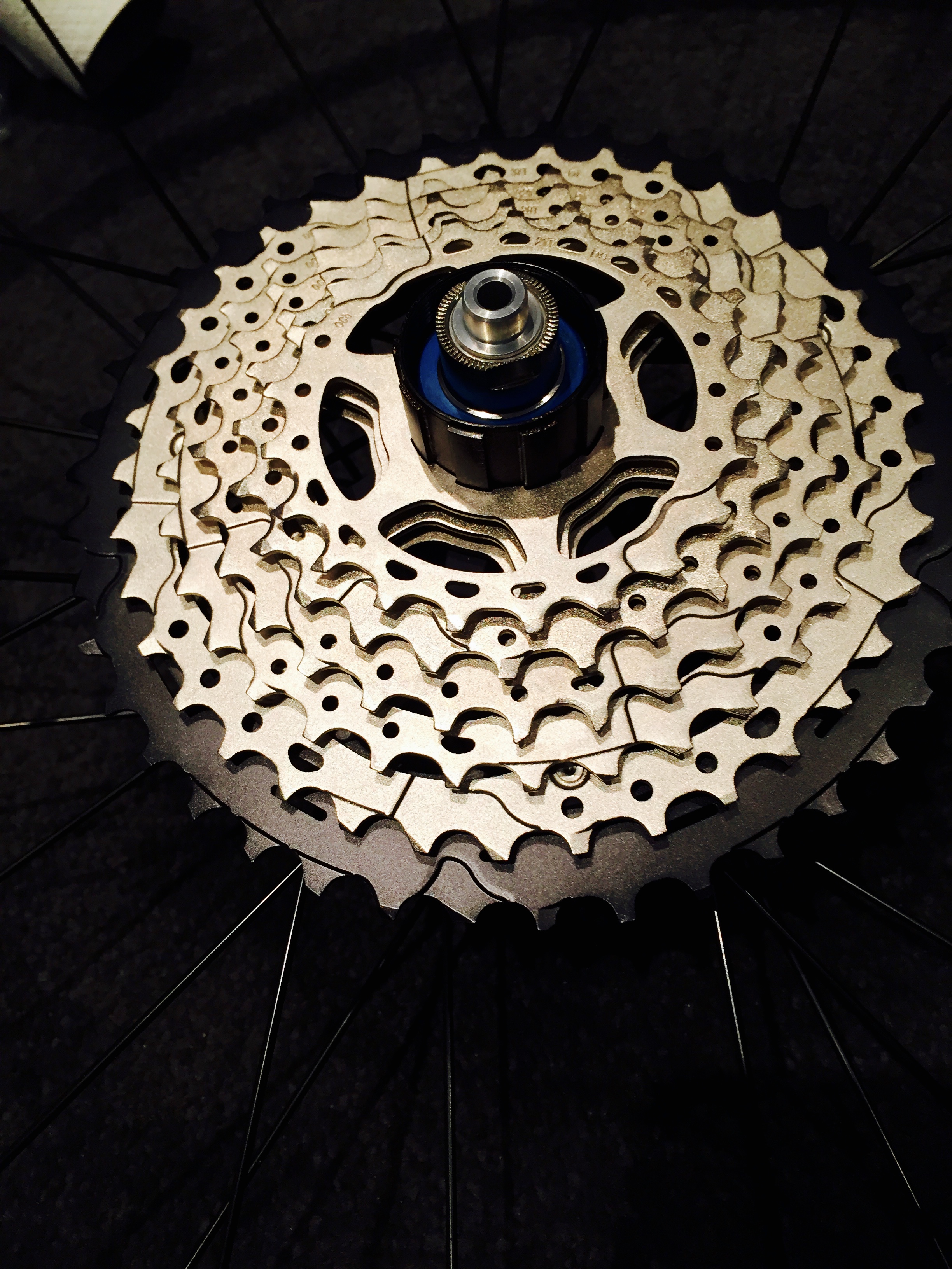 Half assembled cassette